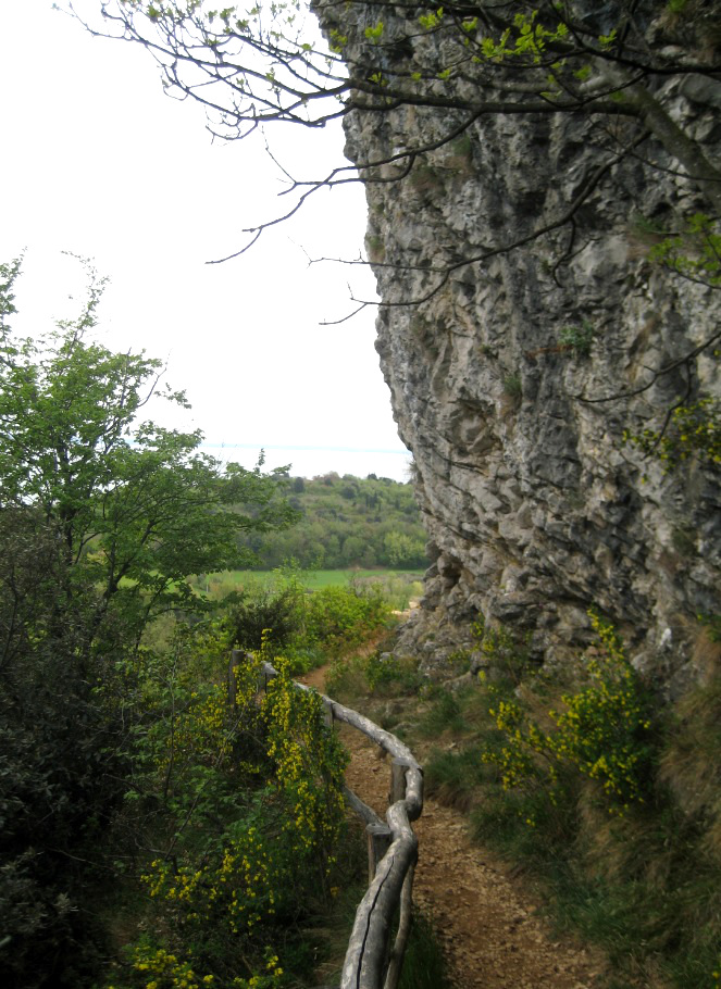 Abstieg vom Rocca di Manerba