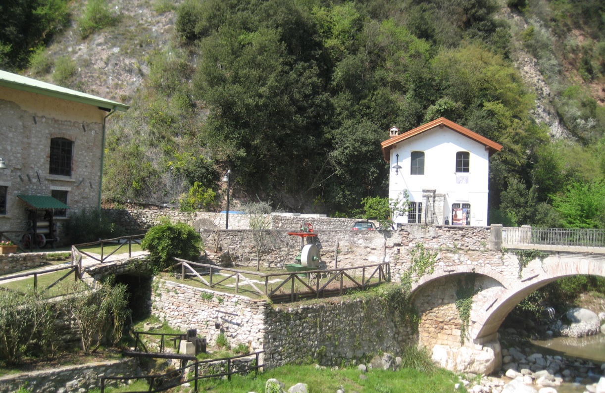 Papiermühlen in Toscolano Maderno