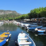 Motorboot am Lago di Garda